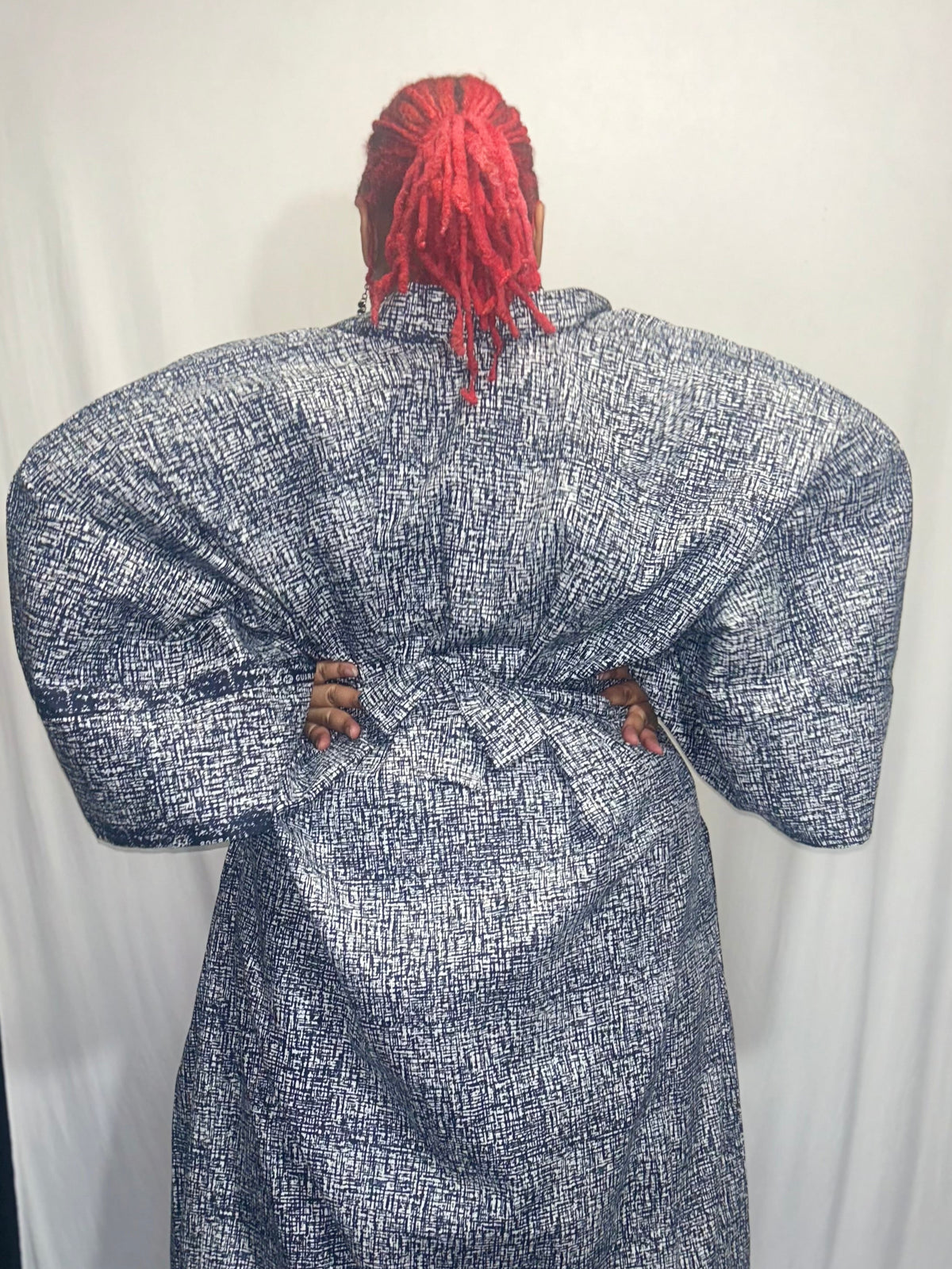 “Mae” Ankara Kimono Jacket